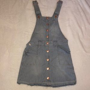Abercrombie kids overall dress